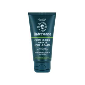 NATESSANCE Crème de soin au ricin pour la barbe 50ml