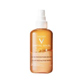 VICHY Capital soleil eau de protection solaire SPF 50 hâle sublimé 200ml