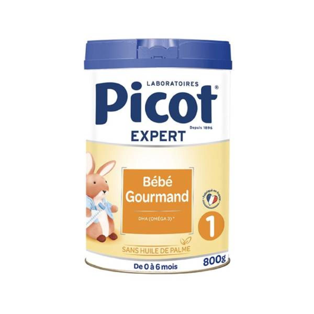 PICOT Expert lait 1er âge bébé gourmand 800g Parapharmacie Pharmarket