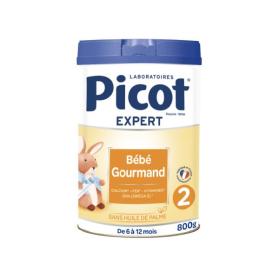 PICOT Expert lait 2ème âge bébé gourmand 800g