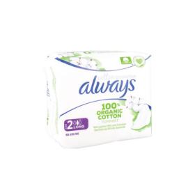 ALWAYS Cotton protection 10 serviettes hygiéniques taille 2