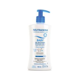 NEUTRADERM Baby gel nettoyant douceur 3 en 1 400ml