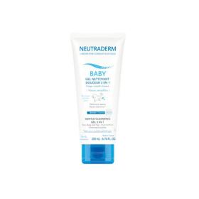 NEUTRADERM Baby gel nettoyant douceur 3 en 1 200ml