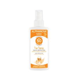 ALPHANOVA Bébé sun spray SPF 50 bio 125g