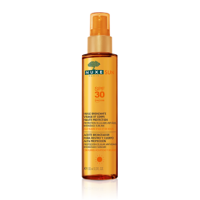 NUXE Sun huile bronzante visage et corps SPF 30 150ml