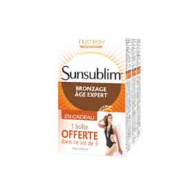 NUTREOV Sunsublim bronzage âge expert lot 3x28