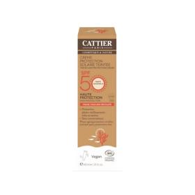 CATTIER Crème protection solaire teintée SPF 50 bio 40ml