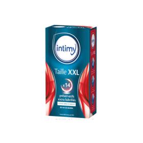 URGO Intimy taille XXL 14 préservatifs lubrifiés