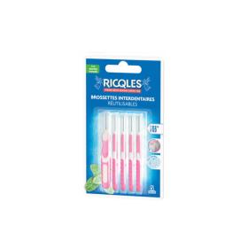 RICQLES 5 brossettes interdentaires 0.6mm