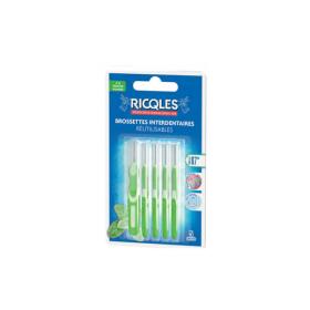 RICQLES 5 brossettes interdentaires 0.7mm