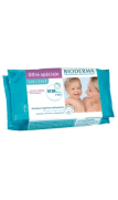 BIODERMA Abcderm h2o lingettes 60x2 unités