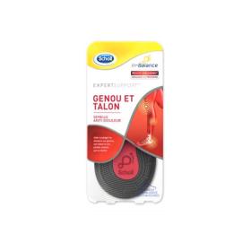 SCHOLL Semelles anti-douleur genou et talon taille 1