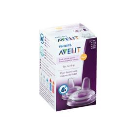 AVENT 2 becs souples silicone