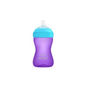 AVENT Tasse à bec souple violette 300ml