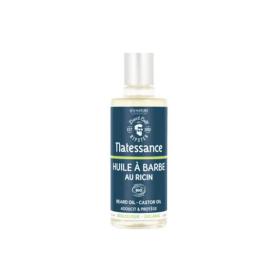 NATESSANCE Huile à barbe au ricin bio 100ml