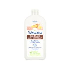 NATESSANCE Shampooing ultra-nourrissant karité bio et kératine végétale 500ml