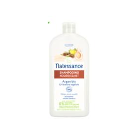 NATESSANCE Shampooing nourrissant argan bio et kératine végétale 500ml