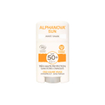 ALPHANOVA Sun stick solaire white shark visage SPF 50+ bio 12g