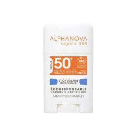 ALPHANOVA Sun blue whale stick solaire bio SPF 50+ 10g