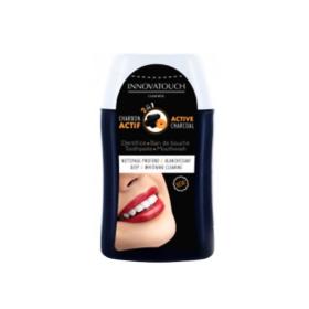 INNOVATOUCH Dentifrice + bain de bouche 2 en 1 au charbon actif 100ml