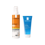 LA ROCHE POSAY Anthelios spray solaire SPF 50+ 200ml + Lipikar gel lavant 100ml