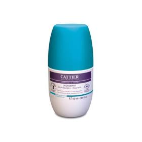 CATTIER Déodorant fraîcheur marine bio roll-on 50ml