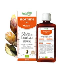 HERBALGEM Sportisève sève de bouleau fraîche bio 250ml