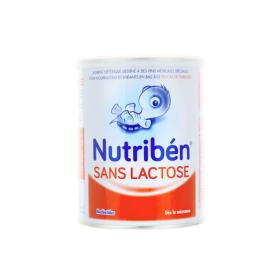 NUTRIBEN Lait sans lactose 1er âge 400g