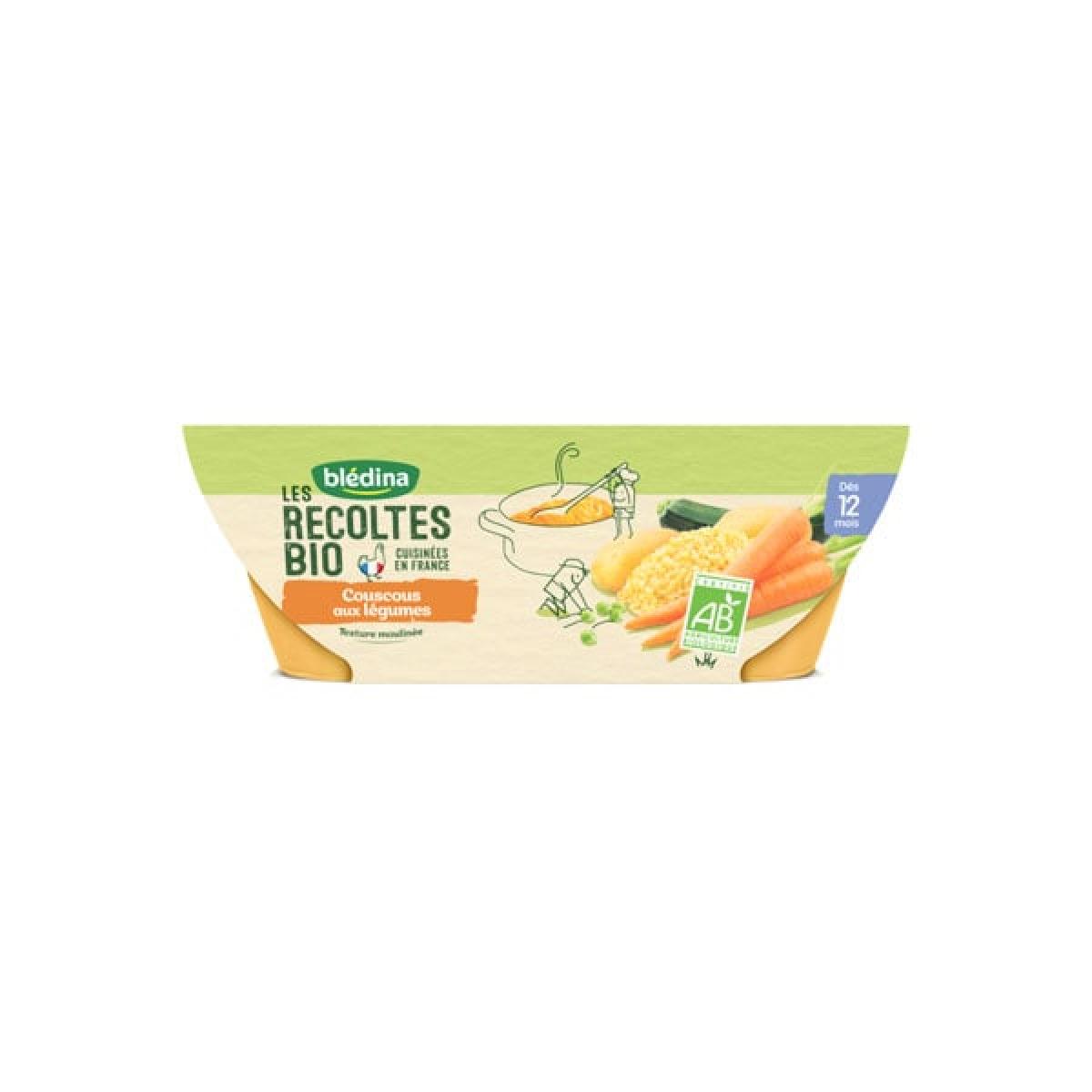 Bledina Les Recoltes Bio Couscous Aux Legumes Des 12 Mois 2x0g Parapharmacie Pharmarket Bledina Les Recoltes Bio Couscous Aux Legumes Des 12 Mois 2x0g Parapharmacie Pharmarket