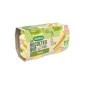 BLEDINA Les récoltes bio panais dès 4/6 mois 2x130g