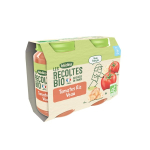 BLEDINA Les récoltes bio tomates riz veau dès 6 mois 2x200g