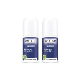 WELEDA Homme déodorant roll-on 24H lot 2x50ml