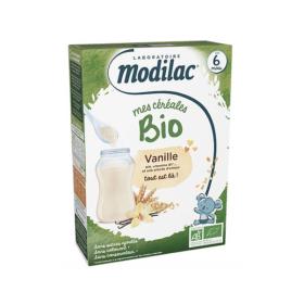 MODILAC Mes céréales vanille bio dès 6 mois 250g