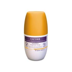 CATTIER Déodorant roll-on bergamote orange bio 50ml