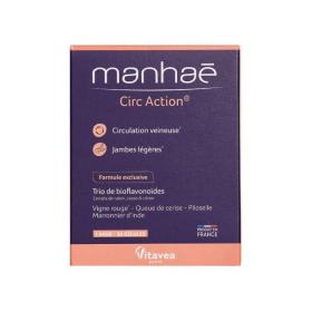 NUTRISANTÉ Manhae circ action 30 gélules