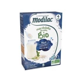 MODILAC Mes céréales du soir nuit calme bio dès 4 mois 250g