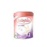 BABYBIO Lait bébé 2ème âge optimal bio 800g