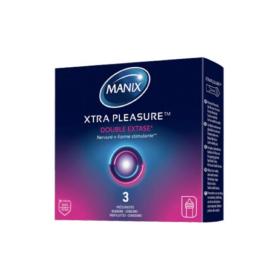 MANIX Xtra pleasure 3 préservatifs