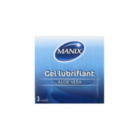 MANIX Gel lubrifiant 3x4,5g