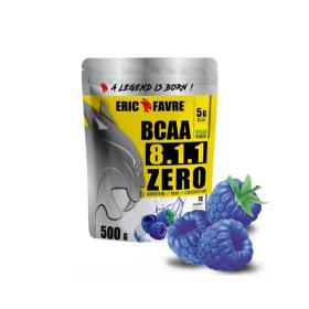 ERIC FAVRE BCAA 8.1.1 zero saveur blue rasberry 500g