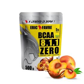 ERIC FAVRE BCAA 8.1.1 zero saveur thé pêche 500g