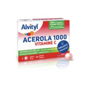 ALVITYL Acérola 1000 vitamine C 30 comprimés à croquer