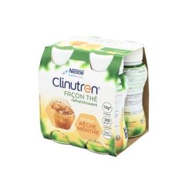 NESTLÉ HEALTH SCIENCE Clinutren façon thé rafraîchissant saveur pêche menthe 4x200ml