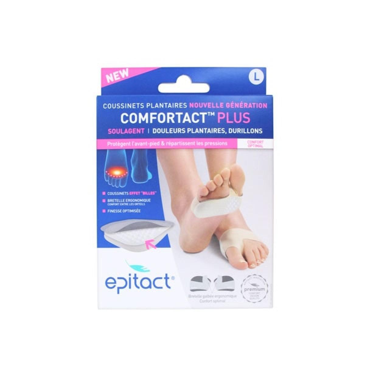 EPITACT Coussinets comfortact plus taille L 1 paire