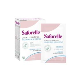 SAFORELLE 10 lingettes intimes individuelles