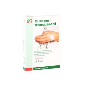 LOHMANN & RAUSCHER Curapor transparent 5 pansements chirurgicaux 7x5cm