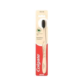 COLGATE Brosse à dents medium bambou