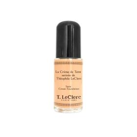 T.LECLERC La crème de teint satinée teinte 04 beige abricoté satiné 30ml