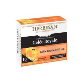 HERBESAN Gelée royale 1500mg 10 ampoules