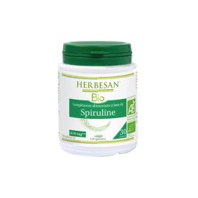 HERBESAN Spiruline bio 120 gélules